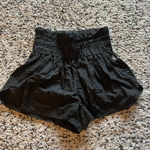 FP movement black athletic shorts